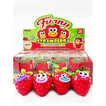 Load image into Gallery viewer, Funny Strawberry Pinch Squishy Toy