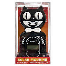 Load image into Gallery viewer, Solar Kit-Cat Digital Alarm Klock – Classic Black
