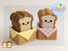 Load image into Gallery viewer, Bread Basket Clicker 3D Printed Cozy Fidget Desk Toy