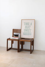Load image into Gallery viewer, Take A Seat Sweet Cheeks | Funny Bathroom Wall Art Print