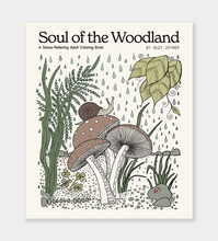 Load image into Gallery viewer, Soul of the Woodland: An Adult Coloring Book with Mushrooms