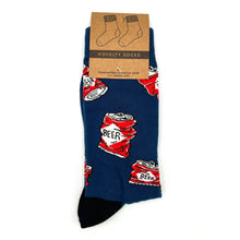 Load image into Gallery viewer, Crushed Can Novelty Socks