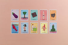 Load image into Gallery viewer, Millennial Loteria Board Game: El Adult Expansion Pack