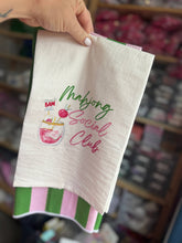 Load image into Gallery viewer, Mahjong gift Mahjong gift towel social club cute hostess