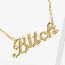 Load image into Gallery viewer, Gold-Dipped Bitch Fashion Necklaces