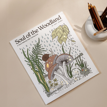 Load image into Gallery viewer, Soul of the Woodland: An Adult Coloring Book with Mushrooms