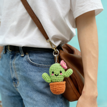 Load image into Gallery viewer, Crochet Kit for Beginners — Carla the Cactus