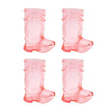 Load image into Gallery viewer, Western Pink Boot Shot Glasses