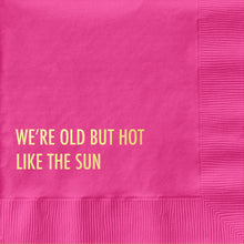 Load image into Gallery viewer, Old But Hot - Funny Cocktail Napkin