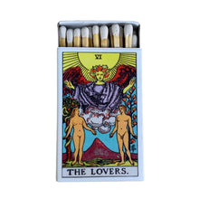 Load image into Gallery viewer, Matches • Tarot Lovers • Home Decor for Candles and Incense