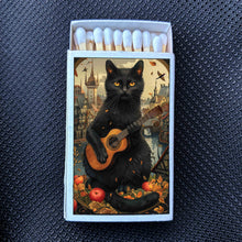 Load image into Gallery viewer, Matches • Halloween Black Cat • Home Decor for Candles