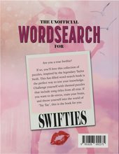 Load image into Gallery viewer, Book Unofficial Swifties Wordsearch Taylor Swift Fan Puzzle