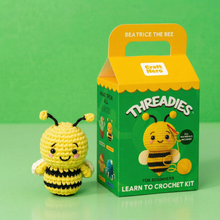 Load image into Gallery viewer, Crochet Kit for Beginners — Beatrice the Bee