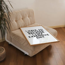 Load image into Gallery viewer, Funny Office Wall Art Print | Expensive Shit