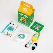 Load image into Gallery viewer, Crochet Kit for Beginners — Beatrice the Bee