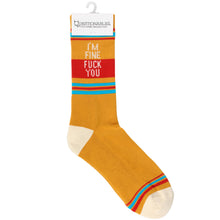 Load image into Gallery viewer, I'm Fine Socks