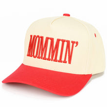 Load image into Gallery viewer, MOMMIN Letter Two Tone Trucker Cap