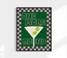 Load image into Gallery viewer, One More Round - Cocktail Print | Martini Art