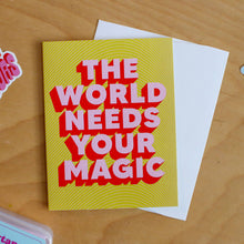 Load image into Gallery viewer, MAGIC - greeting card