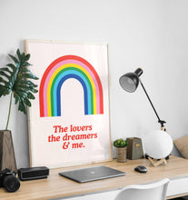 Load image into Gallery viewer, The Lovers, Dreamers &amp; Me Print