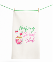 Load image into Gallery viewer, Mahjong gift Mahjong gift towel social club cute hostess