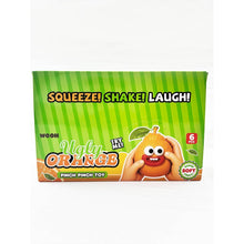 Load image into Gallery viewer, Ugly Orange Pinch Squishy Toy