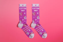 Load image into Gallery viewer, Slut For Smut Socks (funny socks, book lovers