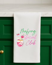 Load image into Gallery viewer, Mahjong gift Mahjong gift towel social club cute hostess