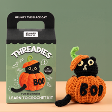 Load image into Gallery viewer, Halloween Crochet Kit for Beginners | Grumpy | DIY