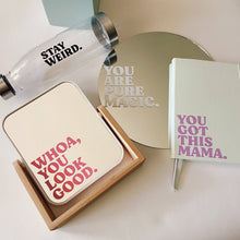 Load image into Gallery viewer, MIXTAPE MANTRAS - vinyl transfer decals - simple sayings