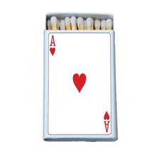 Load image into Gallery viewer, Matches • Ace of Hearts • Home Decor for Candles and Incense