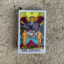 Load image into Gallery viewer, Matches • Tarot Lovers • Home Decor for Candles and Incense