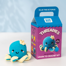 Load image into Gallery viewer, Crochet Kit for Beginners — Ollie the Octopus