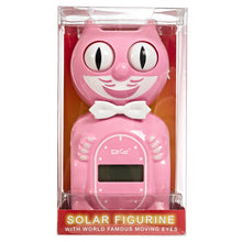 Load image into Gallery viewer, Solar Kit-Cat Digital Alarm Klock – Pink Satin