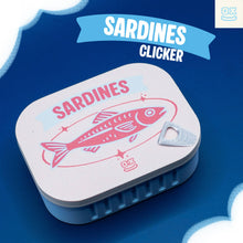 Load image into Gallery viewer, Sardine Can Fidget Clicker Toy 3D Print Funny Desk Fidget