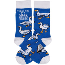 Load image into Gallery viewer, These Are My Silly Goose Socks