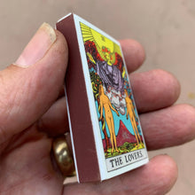 Load image into Gallery viewer, Matches • Tarot Lovers • Home Decor for Candles and Incense