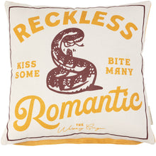 Load image into Gallery viewer, Reckless Romantic Pillow