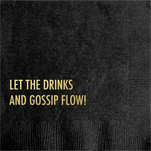 Load image into Gallery viewer, Gossip Flow - Funny Cocktail Napkin