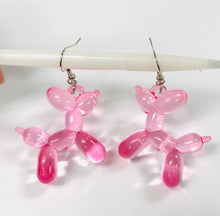 Load image into Gallery viewer, Acrylic Balloon Dog Earrings