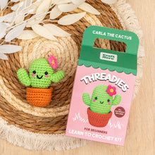 Load image into Gallery viewer, Crochet Kit for Beginners — Carla the Cactus