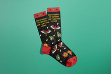 Load image into Gallery viewer, Tattoos Don't Like You Either Socks (funny gifts, alt gift)