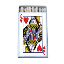 Load image into Gallery viewer, Matches • Queen of Hearts • Home Decor for Candles &amp; Incense