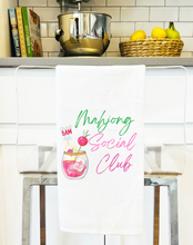 Load image into Gallery viewer, Mahjong gift Mahjong gift towel social club cute hostess