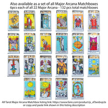 Load image into Gallery viewer, Matches • Tarot Sun • Home Decor for Candles and Incense