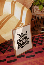Load image into Gallery viewer, Not Today Satan Print | Colorful Retro Art Print