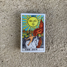 Load image into Gallery viewer, Matches • Tarot Sun • Home Decor for Candles and Incense