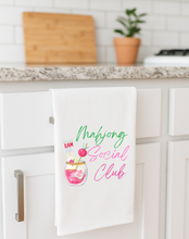 Load image into Gallery viewer, Mahjong gift Mahjong gift towel social club cute hostess