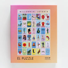 Load image into Gallery viewer, Millennial Loteria: El Puzzle (1000 Piece)