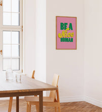 Load image into Gallery viewer, Be A Nice Human Print | Colorful Funny Art Print